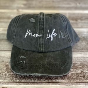 Mom Life Ladder Back Baseball Hat